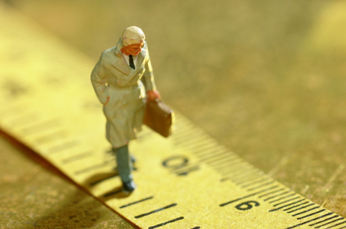 ruler walking